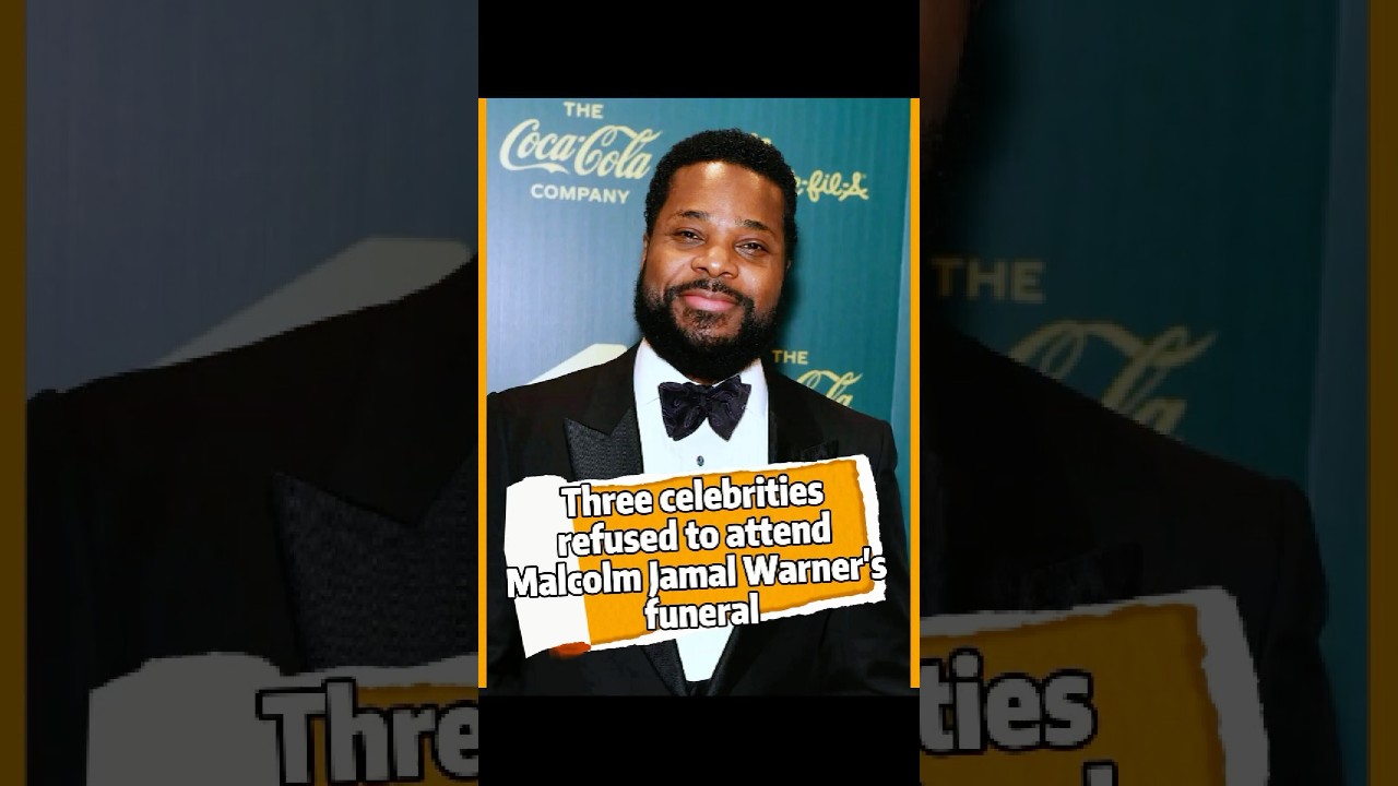 Three celebrities refused to attend Malcolm Jamal Warner's funeral, and the reason behind the last