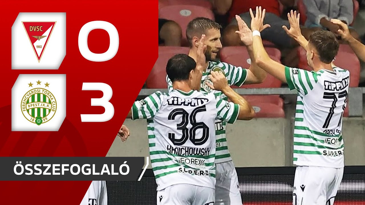 Fizz Liga: DVSC–Ferencváros 0–3 | összefoglaló