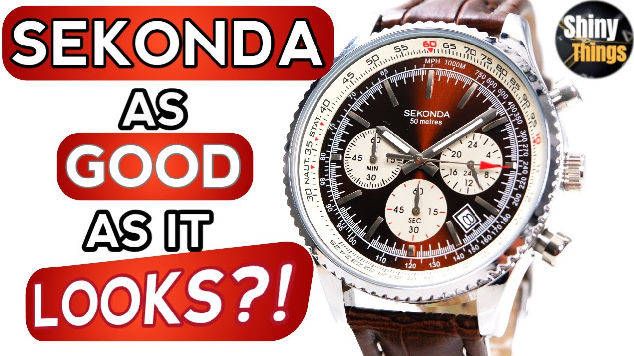 Sekonda Chronograph - Pilot Watch - Navitimer homage