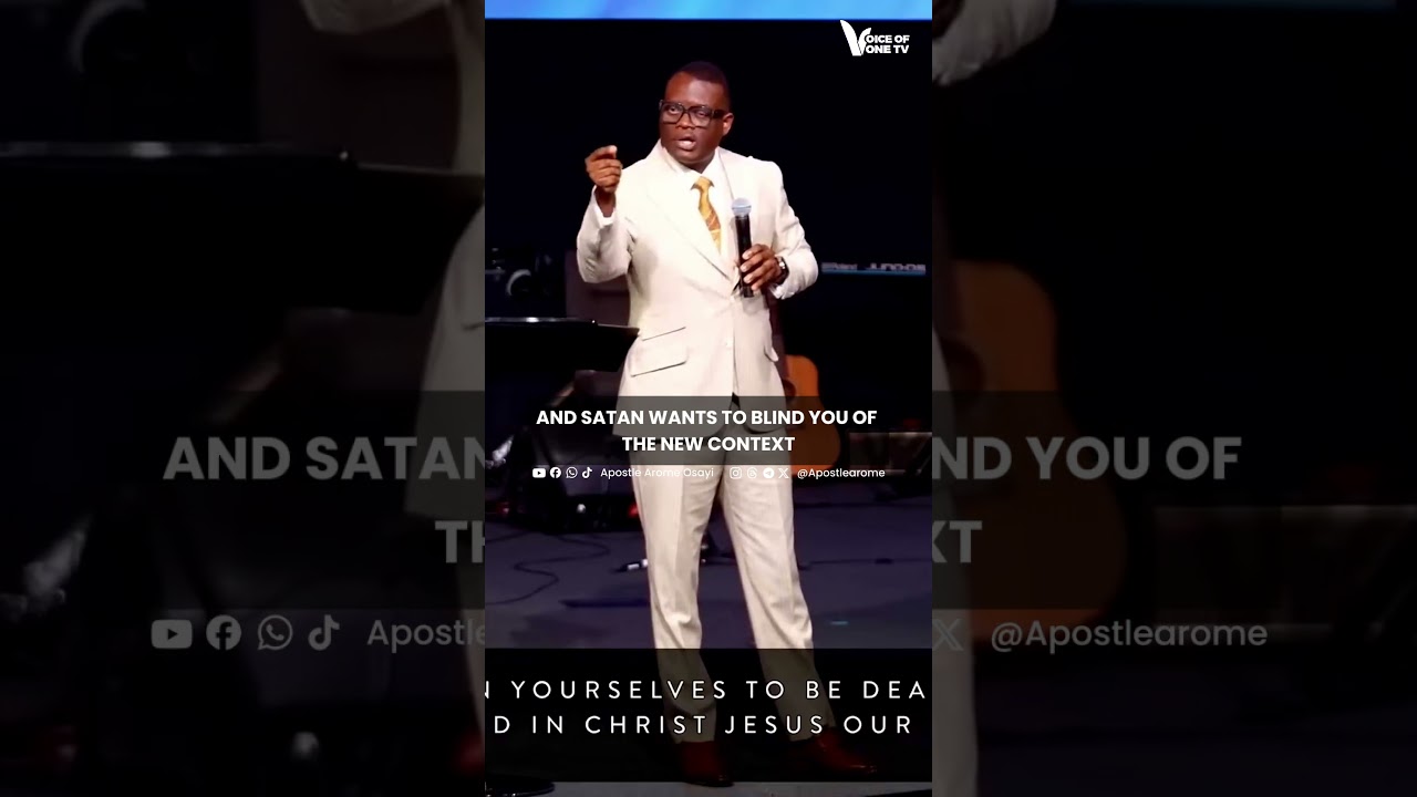 Don&rsquo;t Let Satan Drag You Back Into Your Past - Dr. Arome Osayi #apostlearomeosayi #prayer