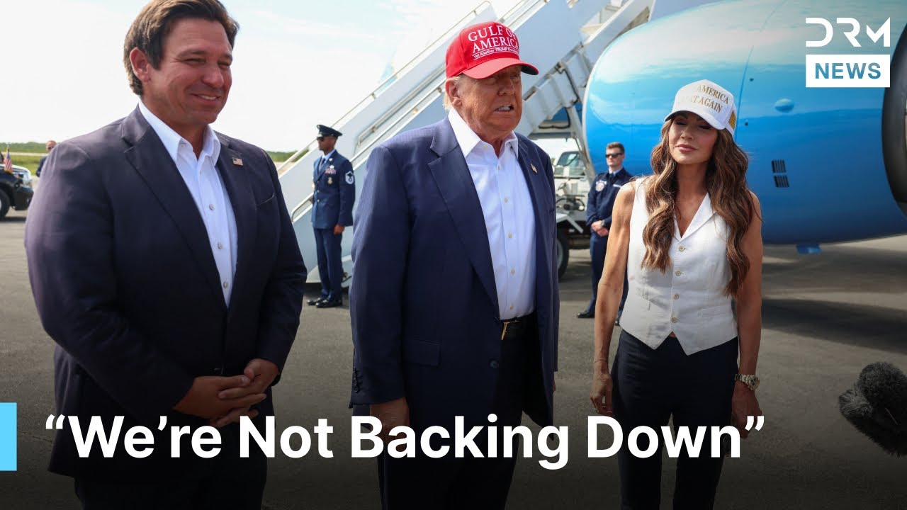 FULL REMARKS: Trump, Noem & DeSantis Justify Harsh Border Tactics at ‘Alligator Alcatraz’ | AC1G