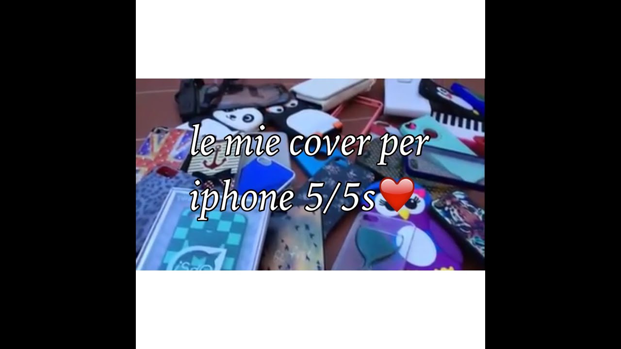 •|||Le mie cover per iphone 5/5s❤️