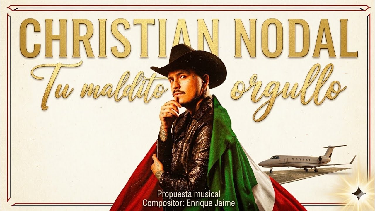 Christian nodal - tu maldito orgullo (video original)