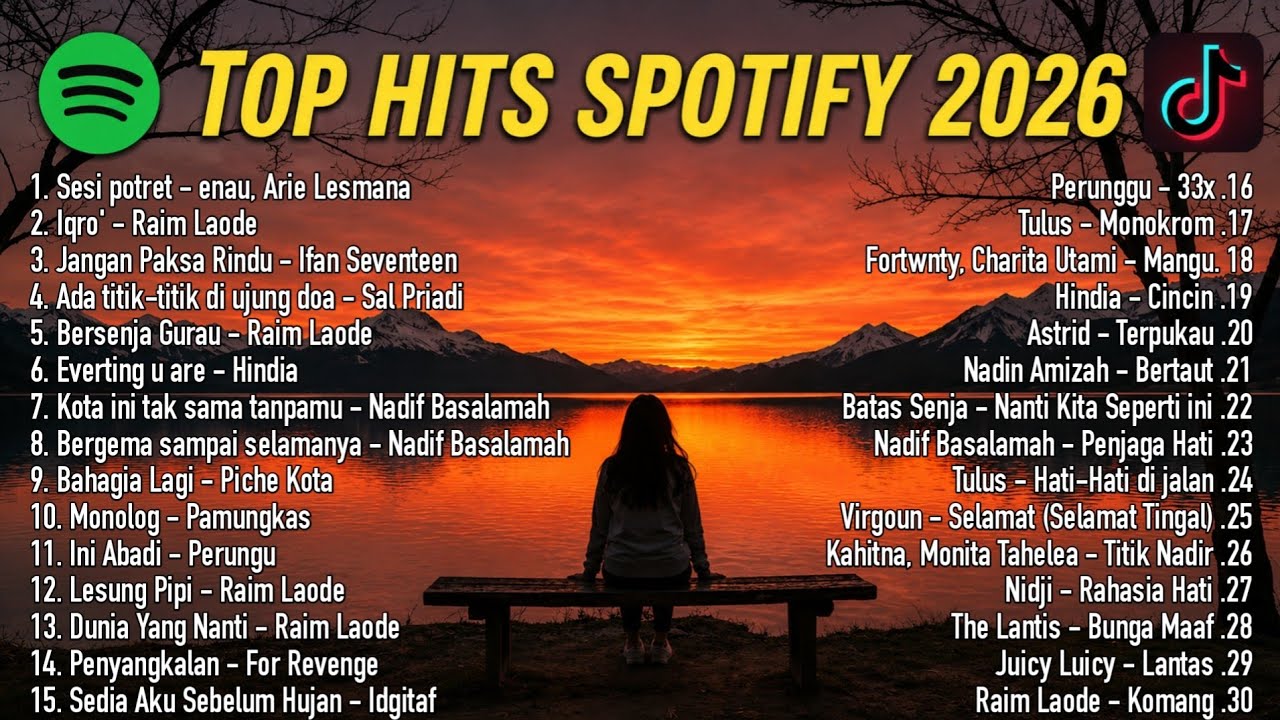 Playlist Lagu Galau Terbaru 2026 😭 🎧 Top Hits Spotify Paling Sad Bikin Nangis!