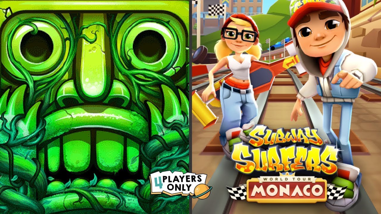 Temple Run 2 [SIGUR FROSTBEARD] Vs Subway Surfers [MONACO]
