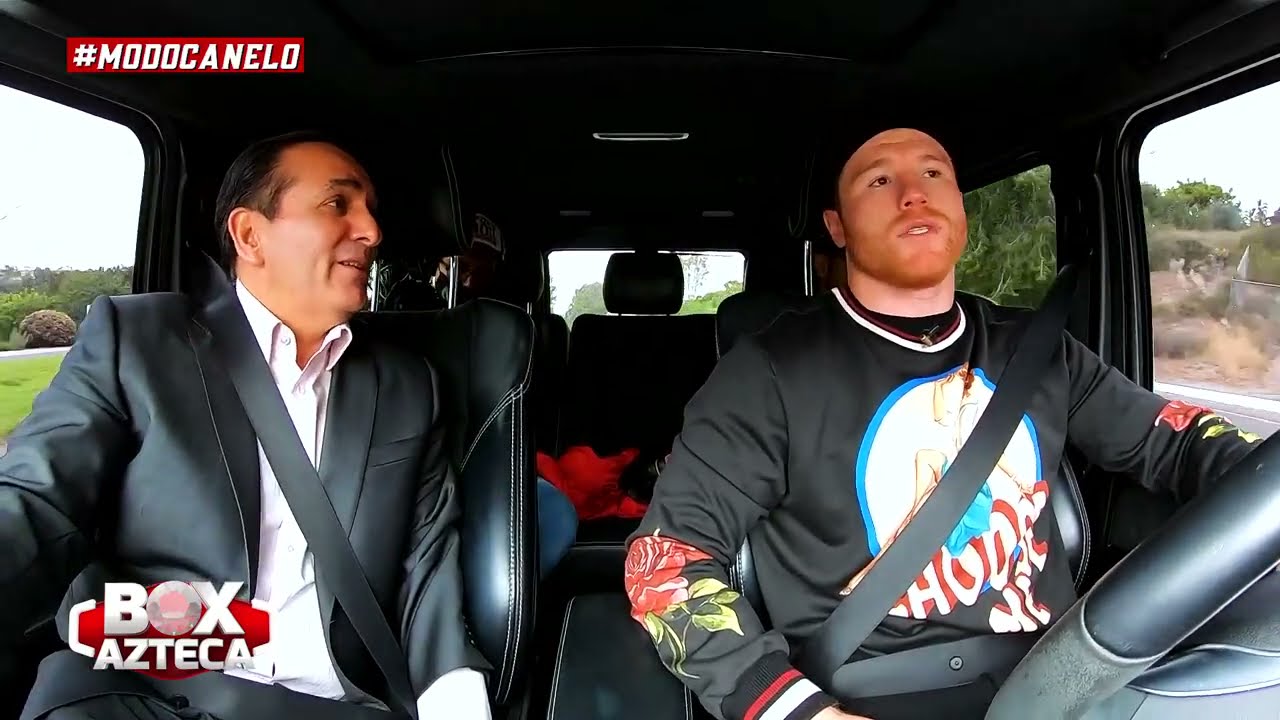 ¡Saúl 'Canelo' Álvarez contó DE TODO en entrevista desde su camioneta! | Box Azteca