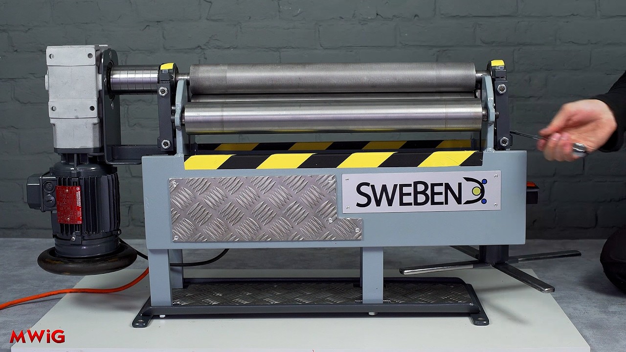 Building a Professional Sheet Metal Bending Machine From Scratch