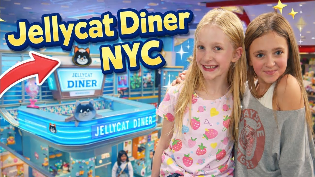 We Visited the Jellycat Diner at FAO Schwarz NYC!!