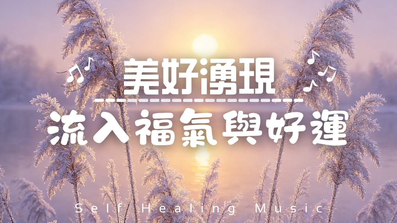 【人人生日快樂】自我擁抱祝福旋律，美好湧現｜流入福氣與好運，正能量自我療癒鋼琴音樂｜自我覺醒1小時BGM｜新年力量靈氣加持，早晨音樂｜Healing Piano Music