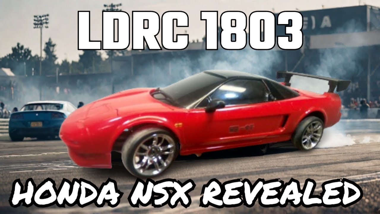 Revealing the BEST looking LDRC 2wd drifter! Honda NSX!