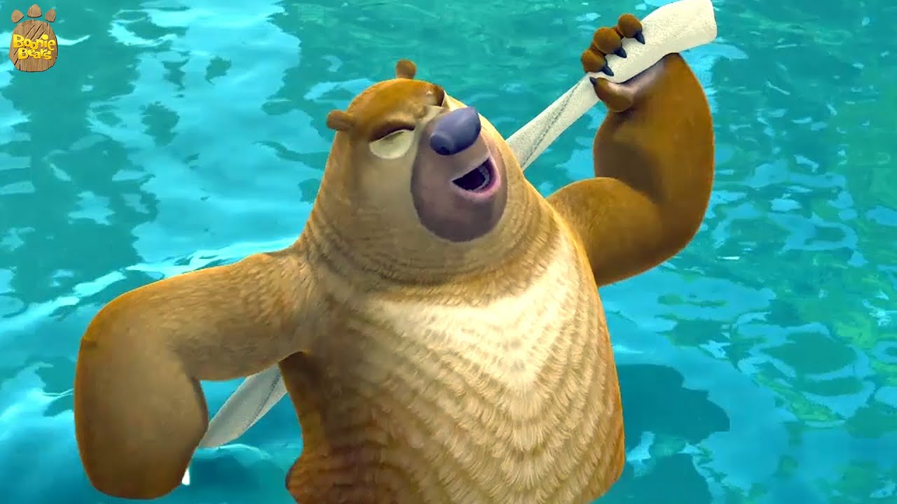 Boonie Bears: Sunsational Summer | Monster in the Lake | EP 19-20