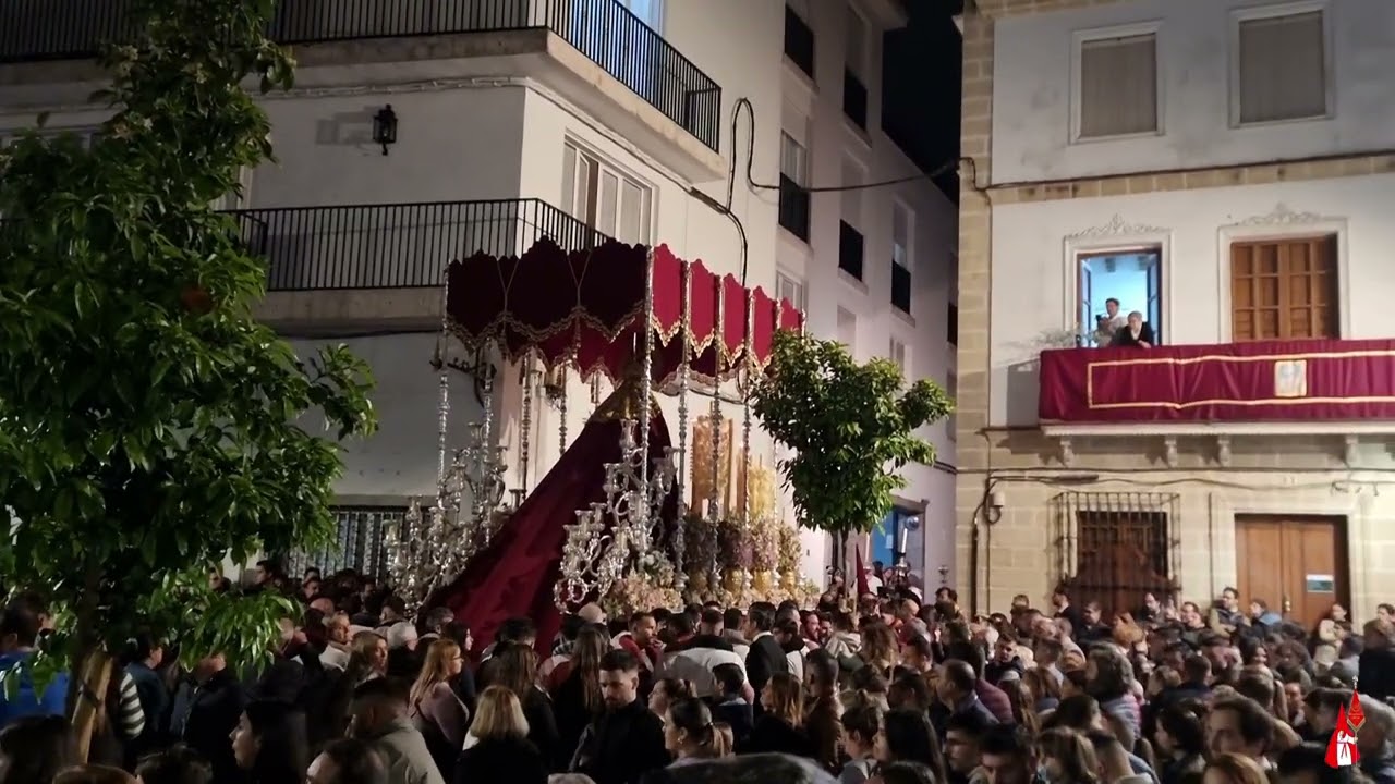 Virgen del refugio revirando a Santa Isabel | Lunes Santo | Semana Santa Jerez 2024