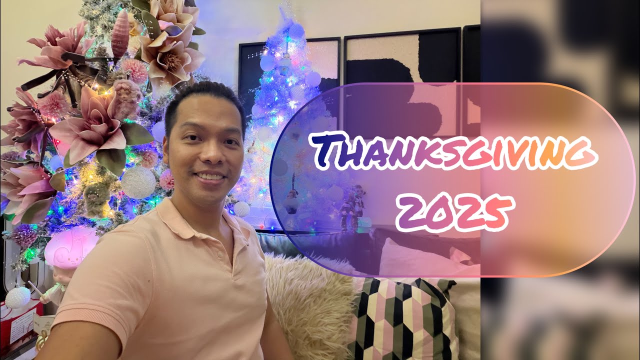 Thanksgiving 2025 || Popmart Inspired Christmas Tree & Lunch at home with friends || IMDEXSTAR YU