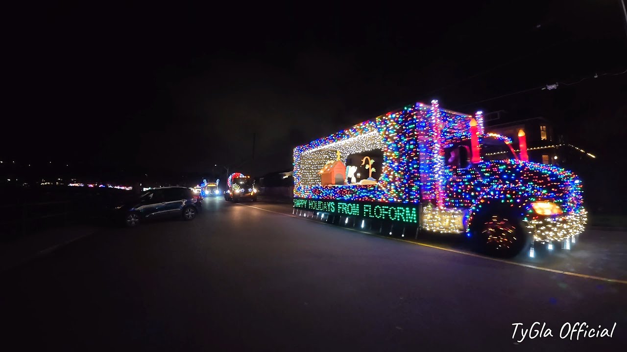 Truck Light Parade (Victoria BC) @tyglaofficial -4k Ultra Hd- [December 7, 2024] #merrychristmas