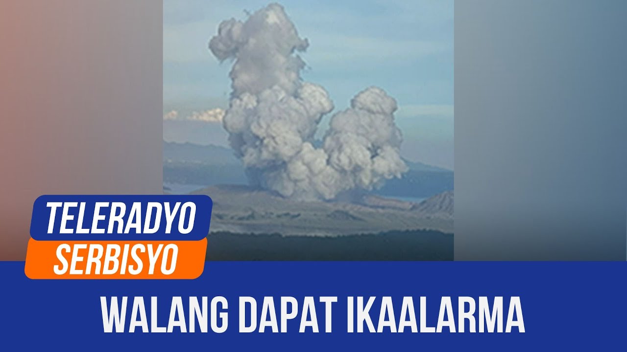 Taal Volcano eruption not cause for alarm: PHIVOLCS | Isyu Spotted (02 October 2024)