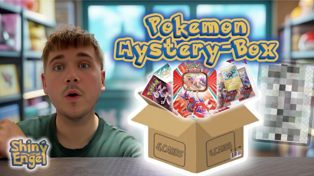 Åbner Pokémon MYSTERY-BOX til 500kr. fra Andcards👀