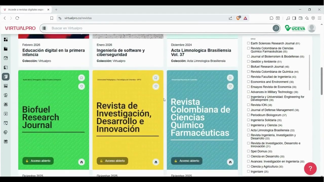 Base de Datos VirtualPro