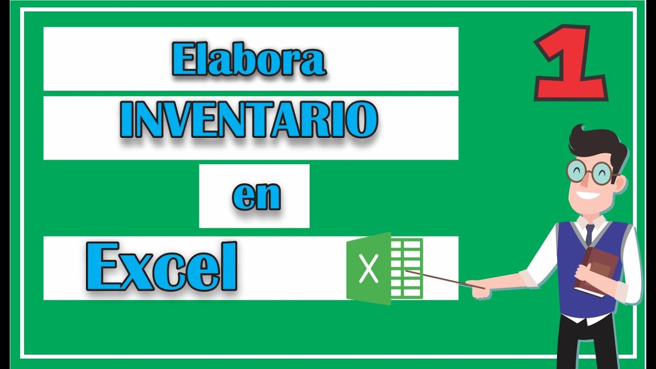 ¿Cómo hacer un INVENTARIO básico en EXCEL?