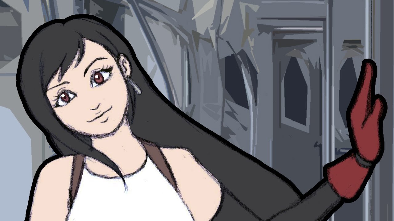 Tifa Lockhart TG Transformation! COMIC + ANIMATION