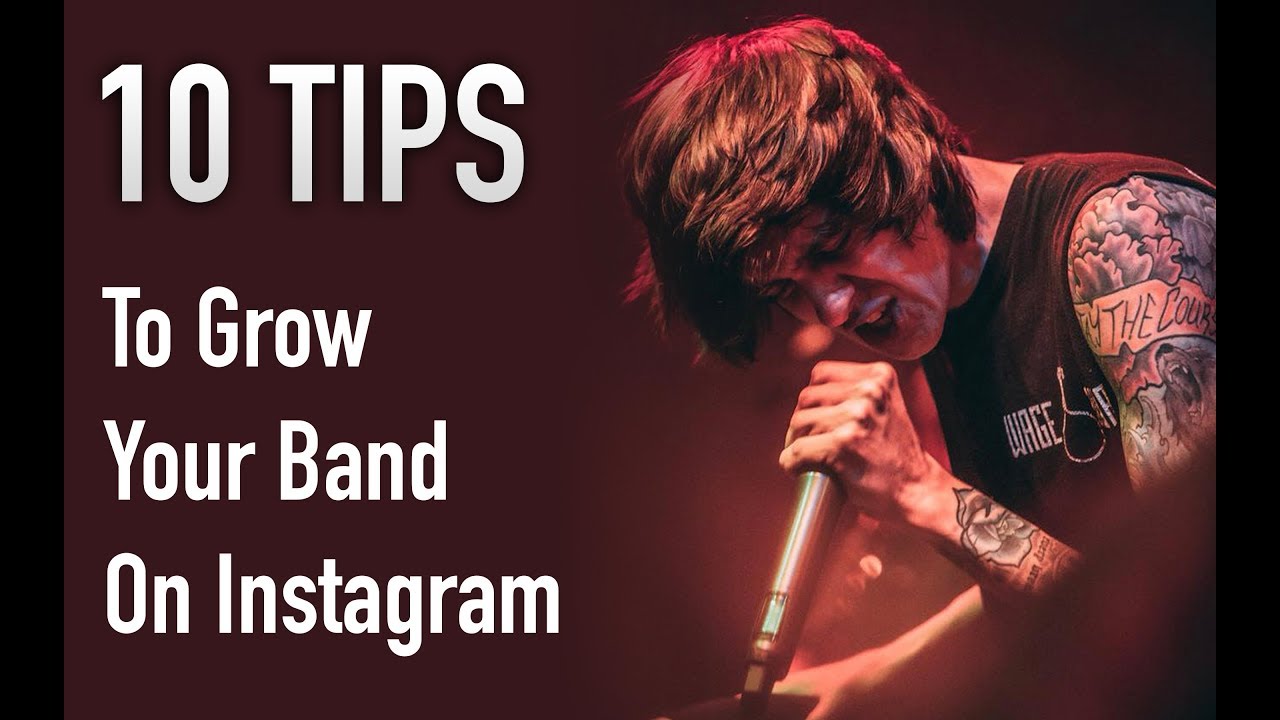 10 Tips to Grow Your Band's Instagram