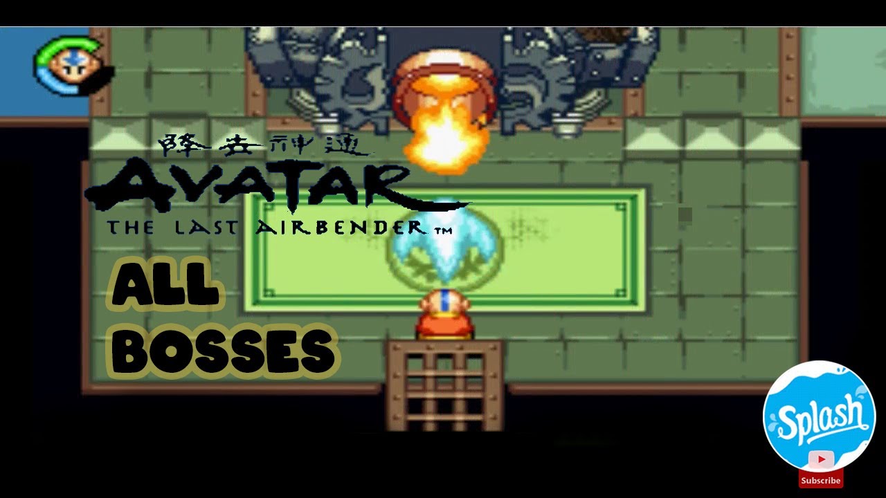 Avatar The Last Airbender: All Bosses (GBA)
