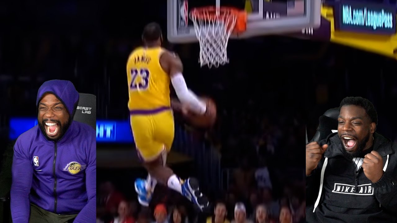 SCORING LEADER MOST AMAZING DUNKS REACTION ft CASH