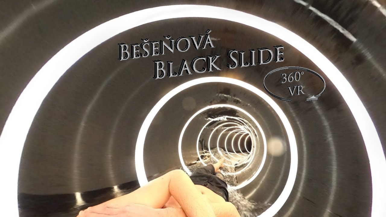 Bešeňová Black Waterslide 360° VR POV Onride