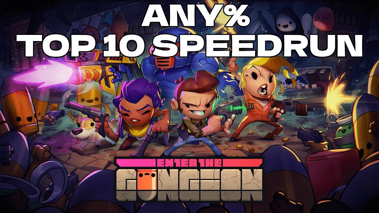 Enter the Gungeon Any% Speedrun in 10:43 (Top 10 time)