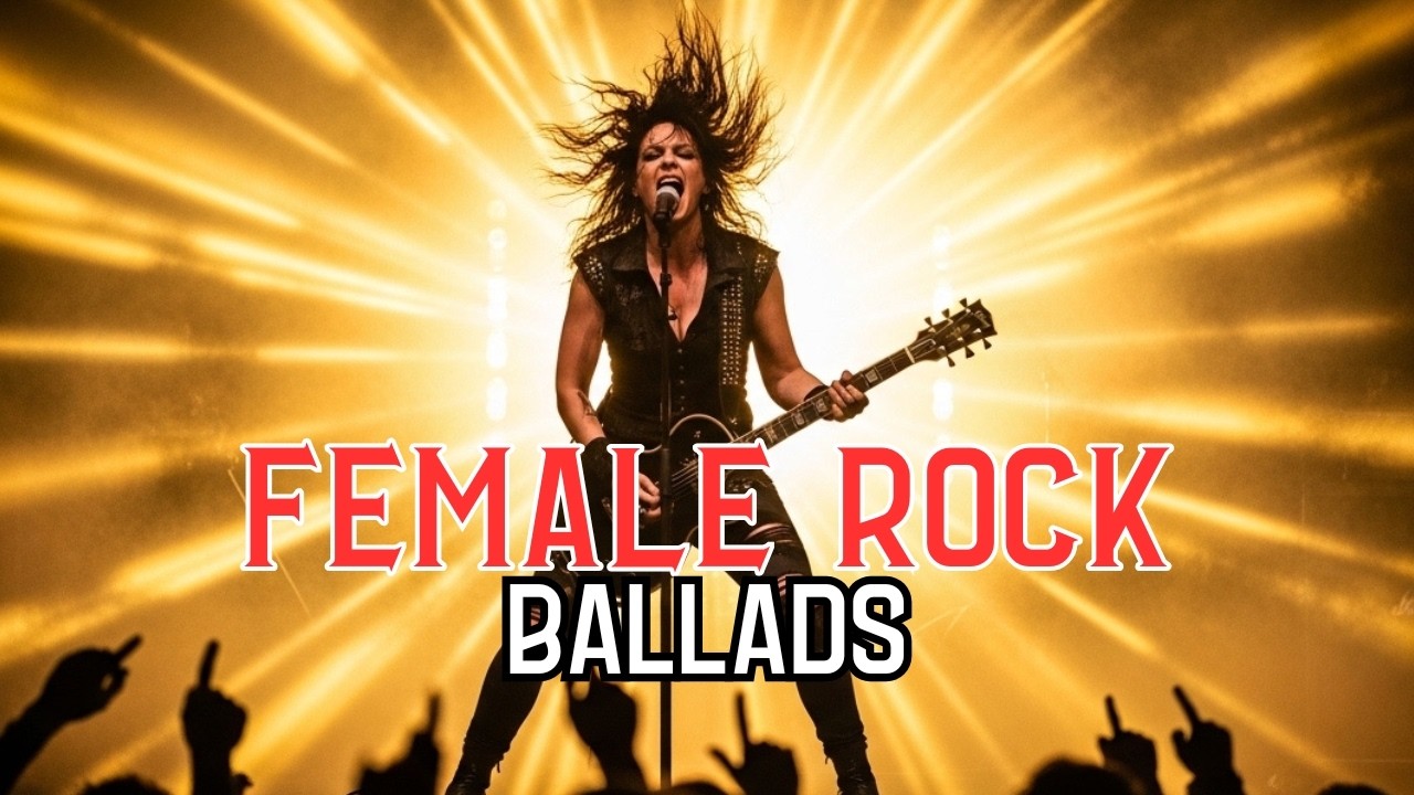 Powerful Female Rock Ballads 🎤 Best 90s Slow Rock Love Songs