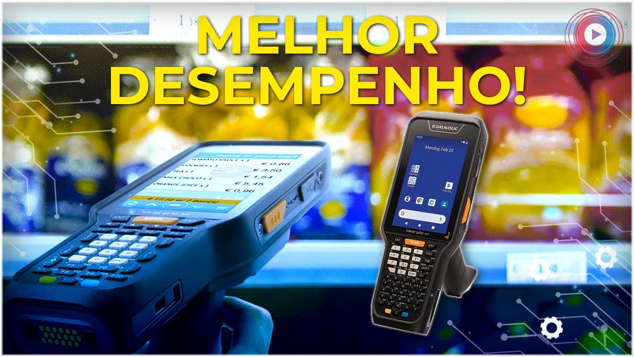 Skorpio X5 - Conheça as especificações técnicas desse Coletor de Dados!