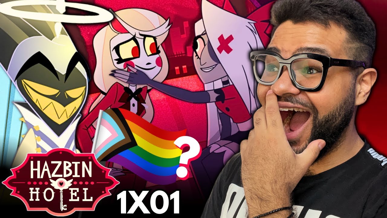 ASSISTINDO HAZBIN HOTEL PELA PRIMEIRA VEZ! 1ª TEMPORADA Episódio 1 REACT