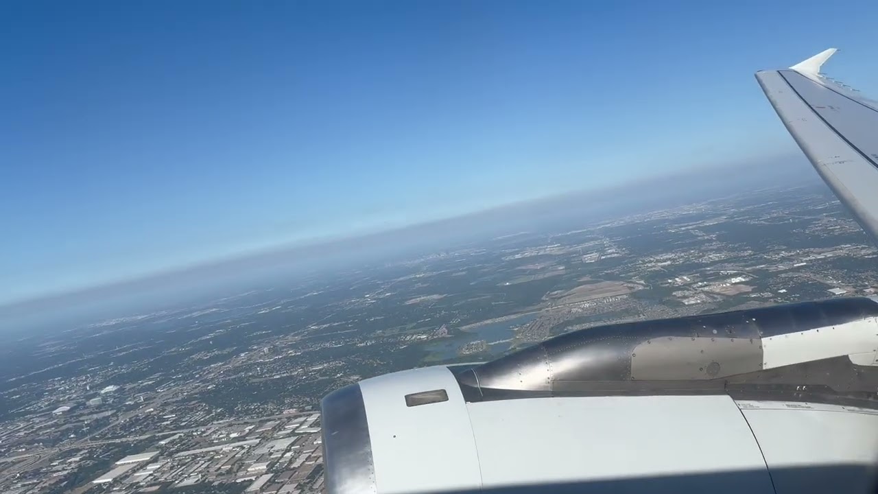 American Airlines A320 Takeoff Dallas/Fort Worth DFW