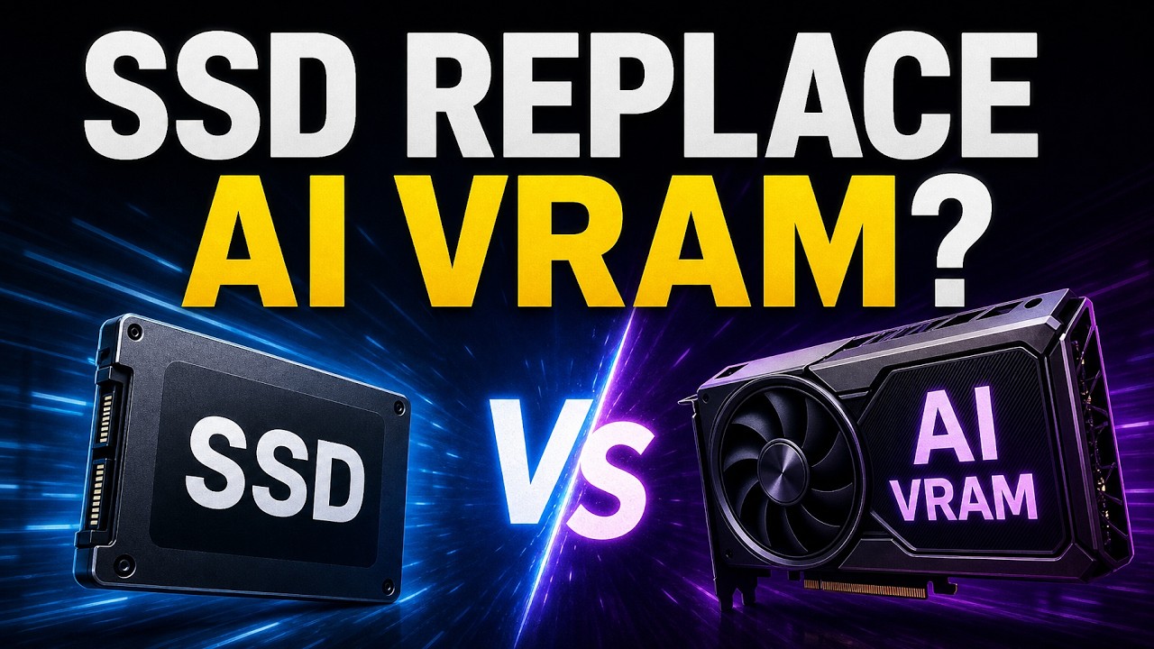 Can an SSD Replace AI VRAM? The Truth About Model Offloading.