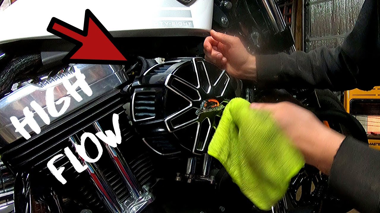 Sportster Throttle Body & Air Cleaner Service | Check for Oil