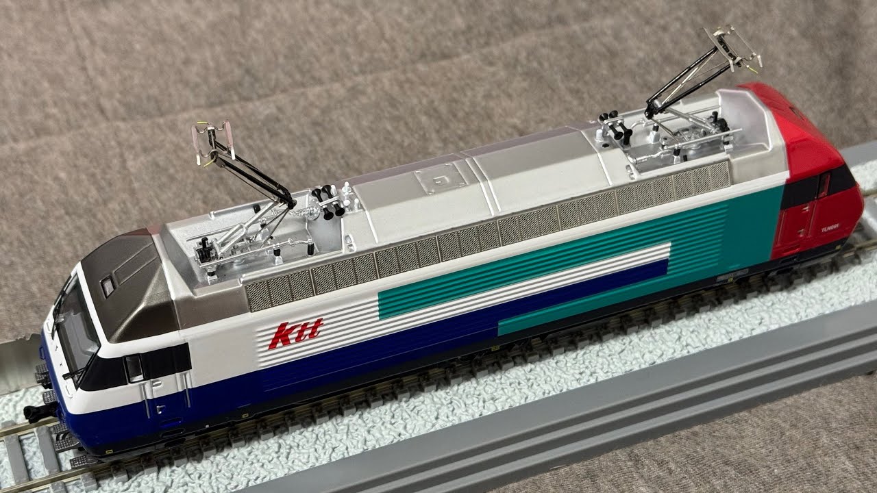 1:87 九廣鐵路直通列車 機車 KTT 開箱