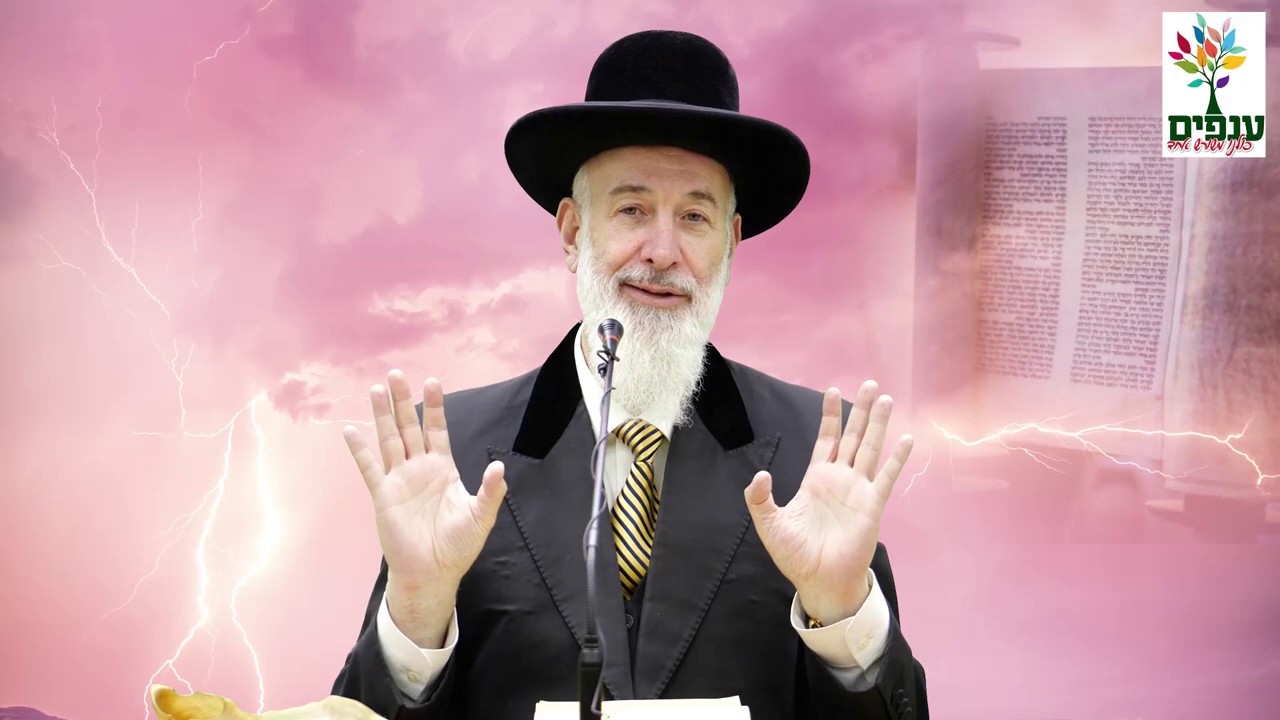 פרשת בהעלותך - הרב יונה מצגר HD - רעיון מדהים!