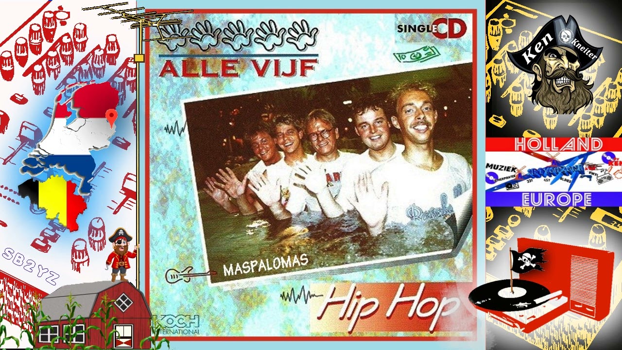 Mas Paloma's - Alle Vijf - 1992 - Piratenmuziek