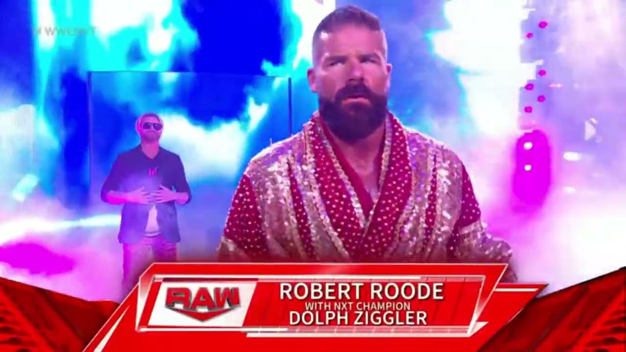 Robert Roode GLORIOUS FULL ENTRANCE with robe on NXT