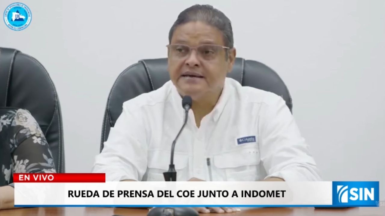 Rueda de prensa del COE junto a INDOMET