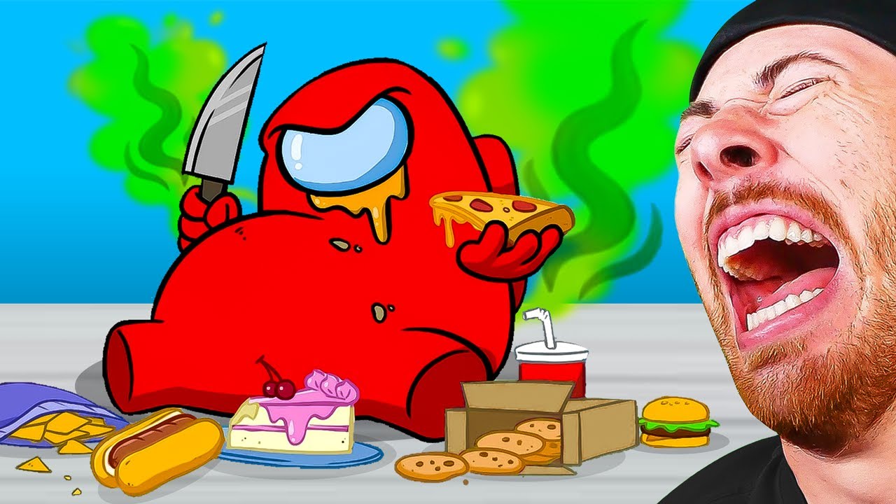 TRY NOT TO LAUGH - Among Us Animations