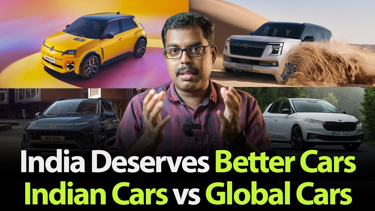 Indian Cars vs Global Cars | India Deserves Better | MotoCast EP - 188 | Tamil PodCast | MotoWagon.