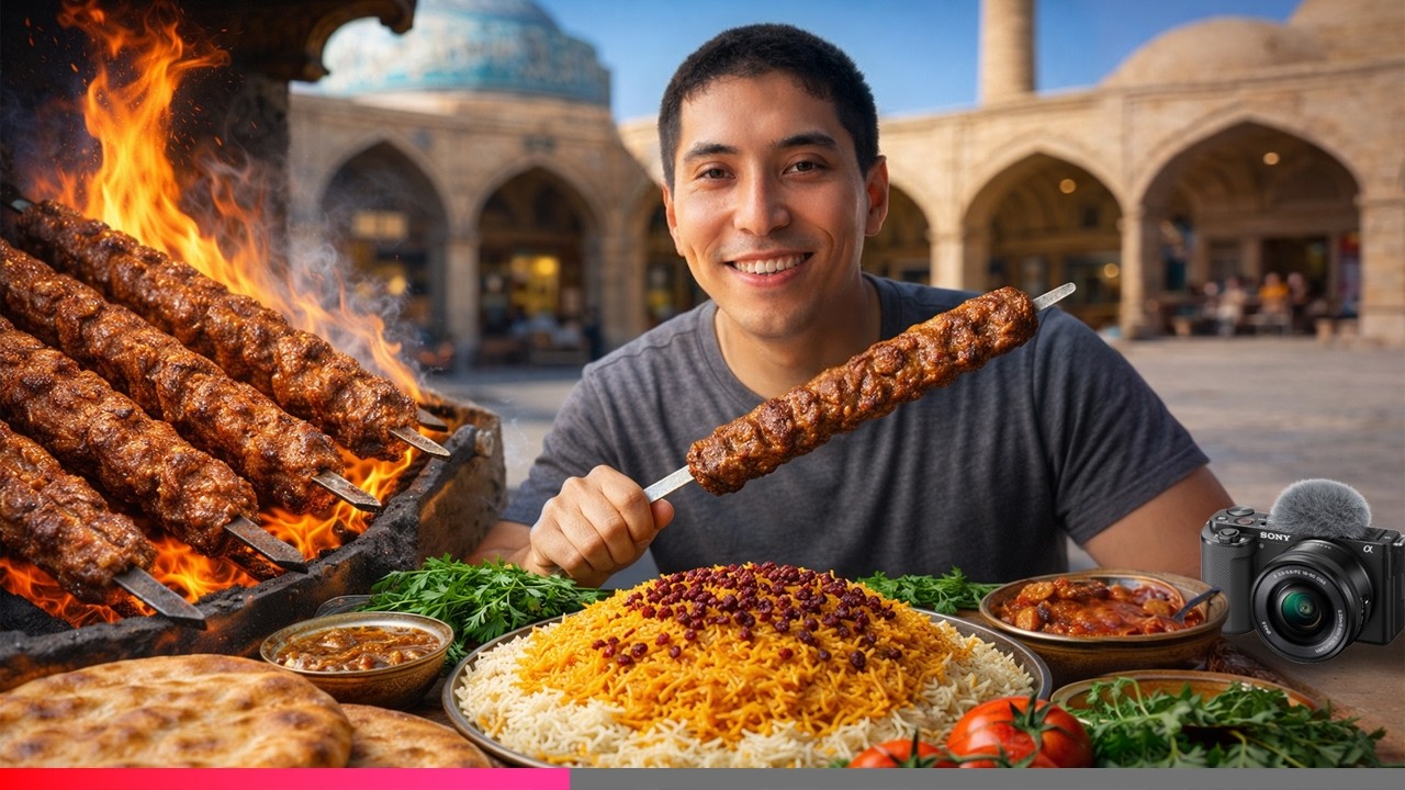 Trying Street Food in Iran 🇮🇷 PERSIAN FOOD