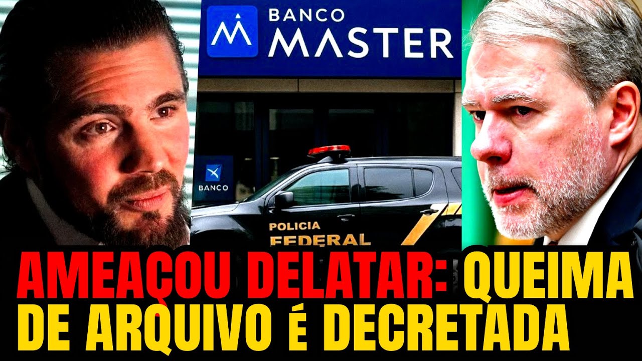 #2 A VINGANÇA DO BANQUEIRO: ENCURRALADO PELA PF, VORCARO VAI CONTAR TUDO E DERRUBAR O STF, PÂNICO!!