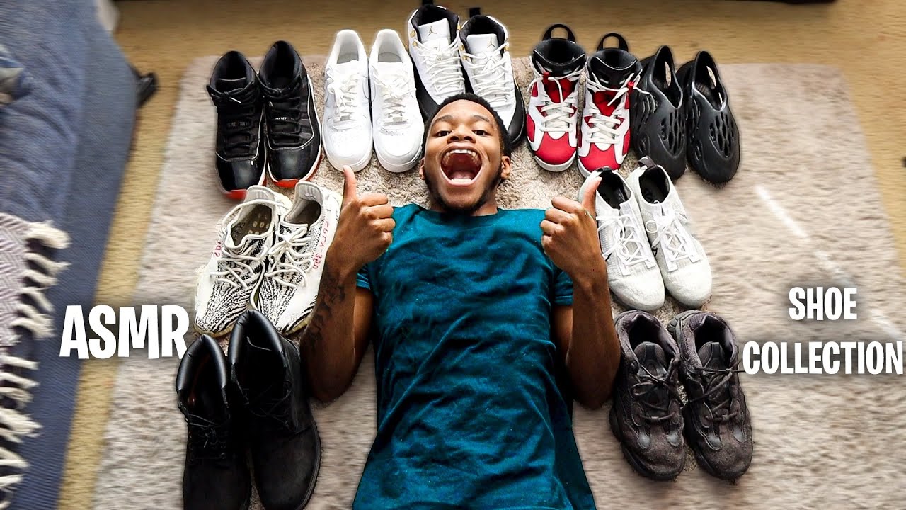 ASMR | $3,000 SHOE COLLECTION + Rambles! (99.97% Relaxing)