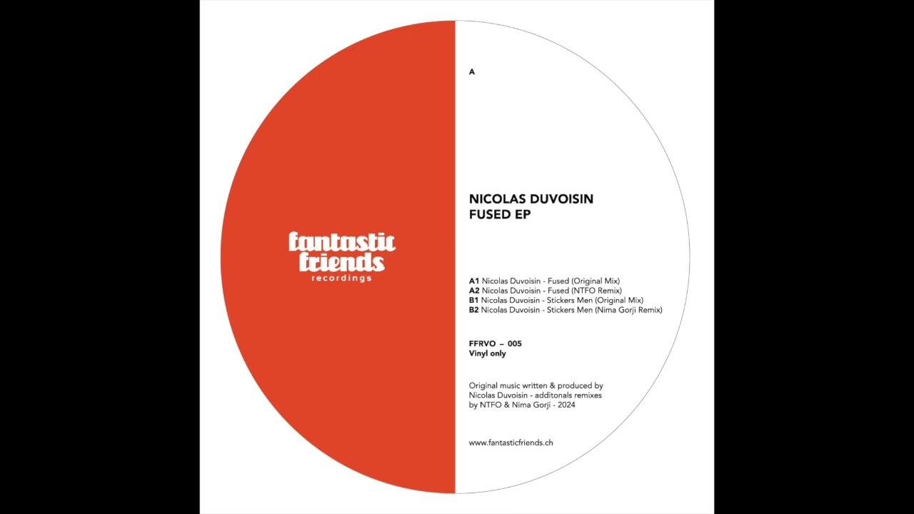 Premiere | A1. Nicolas Duvoisin - Fused (Original Mix) [FFRVO005] VINYL ONLY