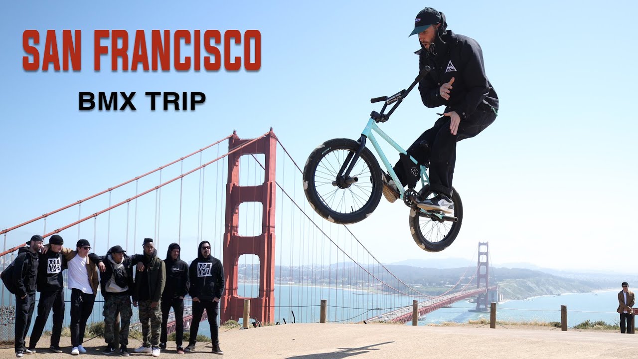 Катание на BMX в Сан-Франциско