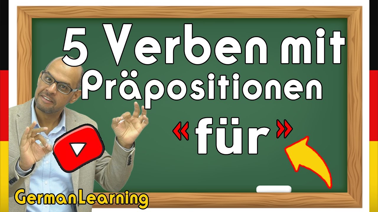 5 Verben mit für - German Learning