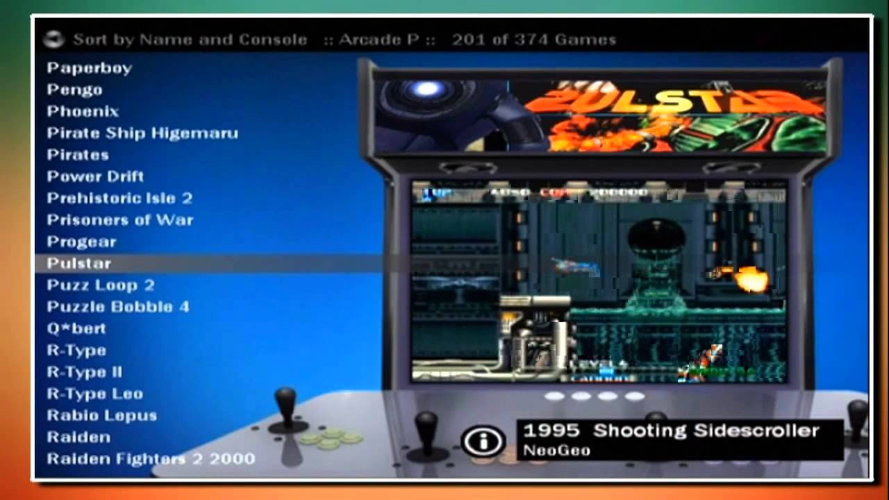 CoinOPS 5 Lite - Modded Xbox Original - All games shown