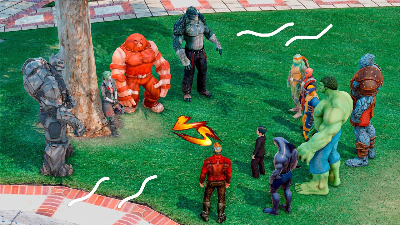 Супергеройлар мен Хоррор сыныбы жестко ЕРЕГІСТІ! (GTA V)