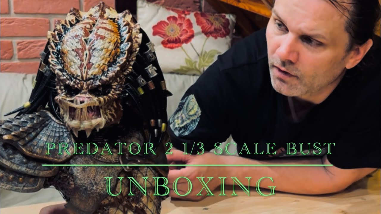 Predator 2 City Hunter Bust 1/3 Prime 1 UNBOXING